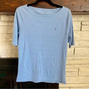 Tommy Hilfiger Slim Modern Boatneck Tee